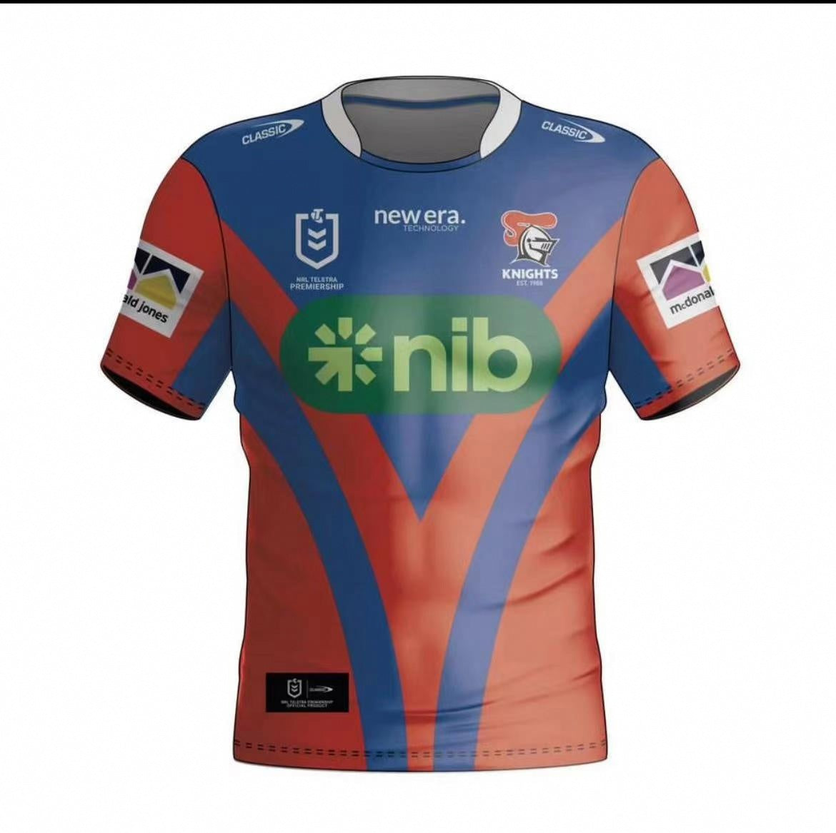 2024 Newcastle Knights Home Jersey