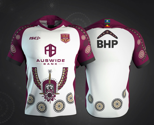 Australia Queensland Maroons Home Jersey