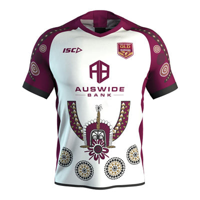 Australia Queensland Maroons Home Jersey